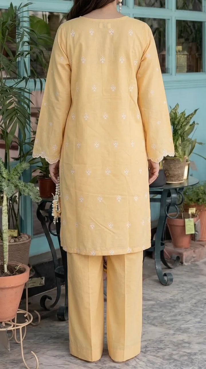 2 PC Embellished Lawn Stitched Suit PS629520