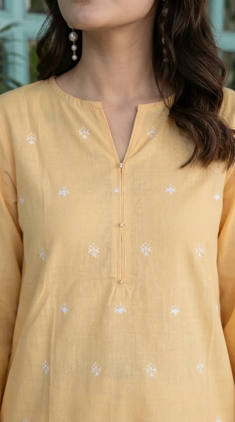 2 PC Embellished Lawn Stitched Suit PS629520