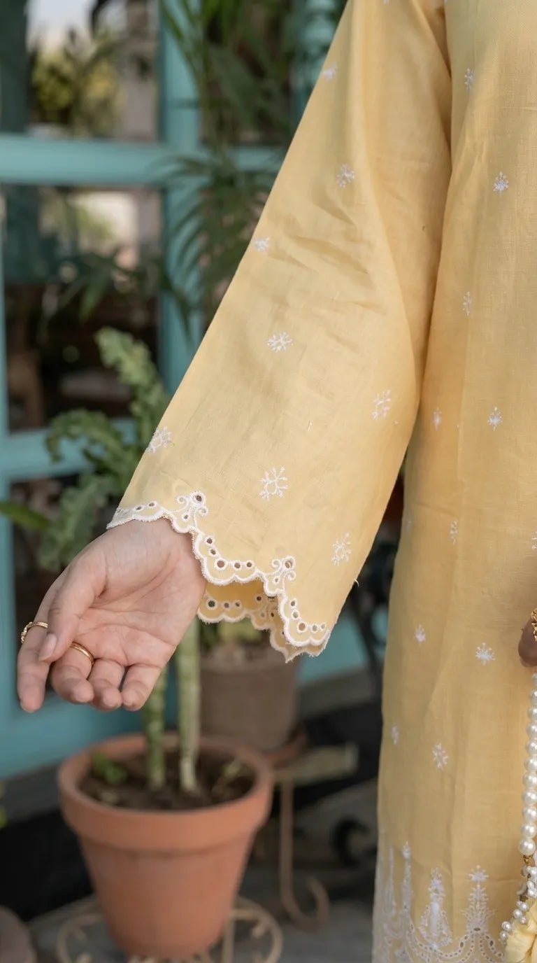 2 PC Embellished Lawn Stitched Suit PS629520
