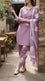 3 PC Embellished Cambric Stitched Suit PS6316B1