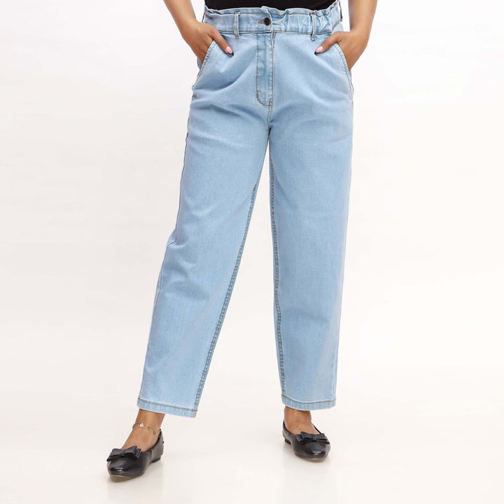 Sky Blue Denim Pants PS9513