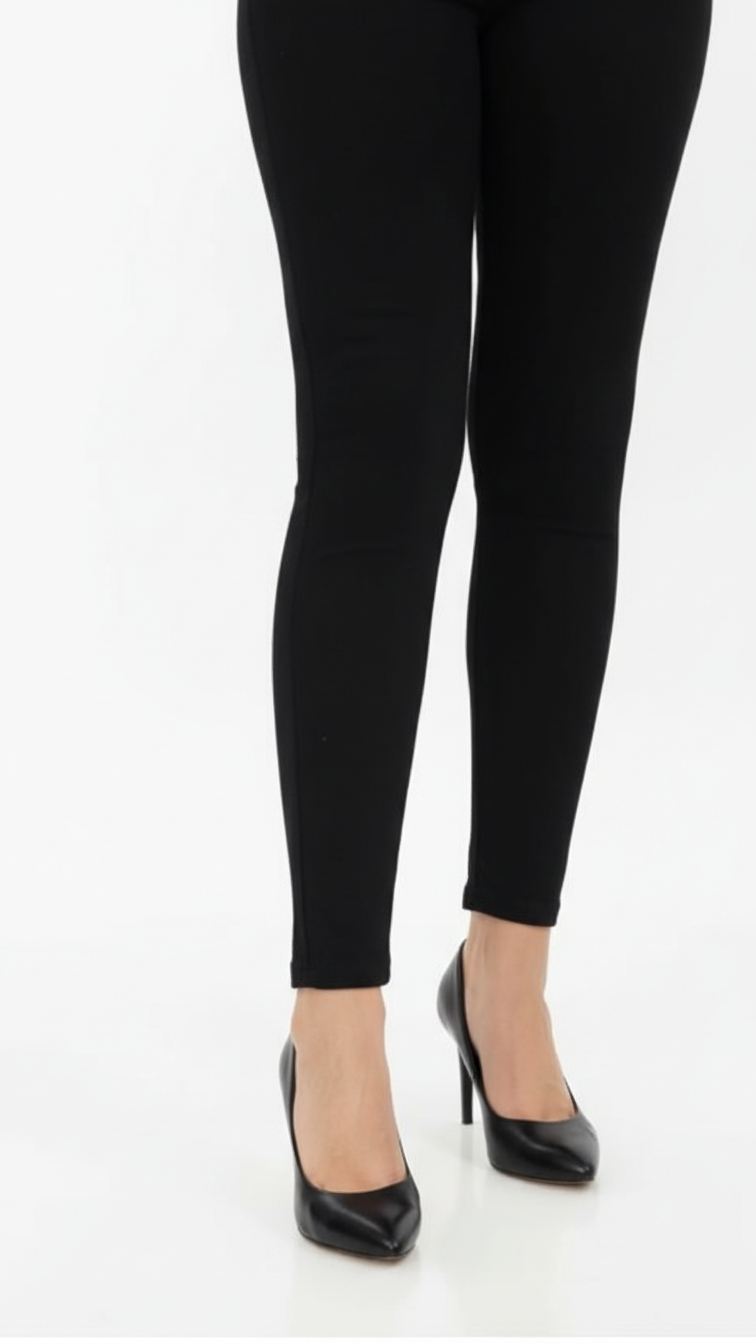 Black Plain Tights PT5000