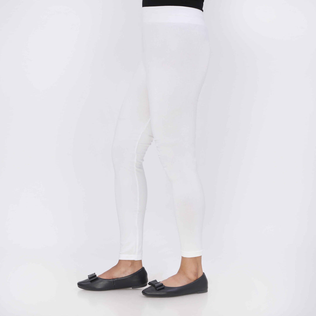 White Plain Tights PT5001