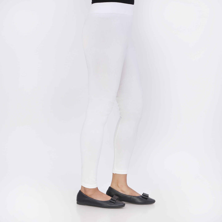 White Plain Tights PT5001