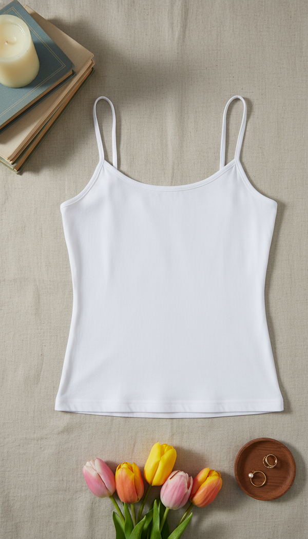 White Tank Top PT6002