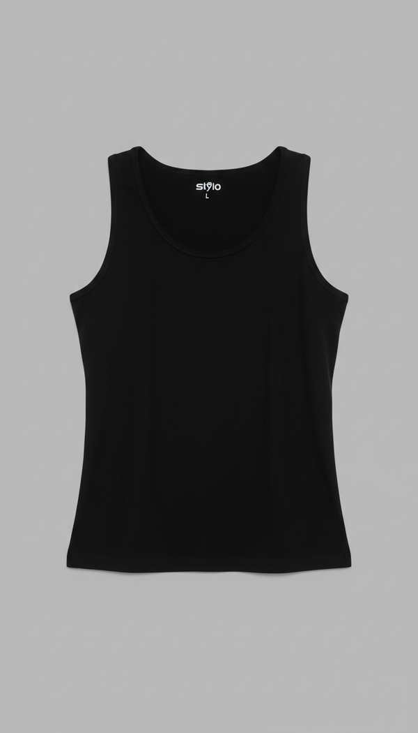 Black Tank Top PT6006