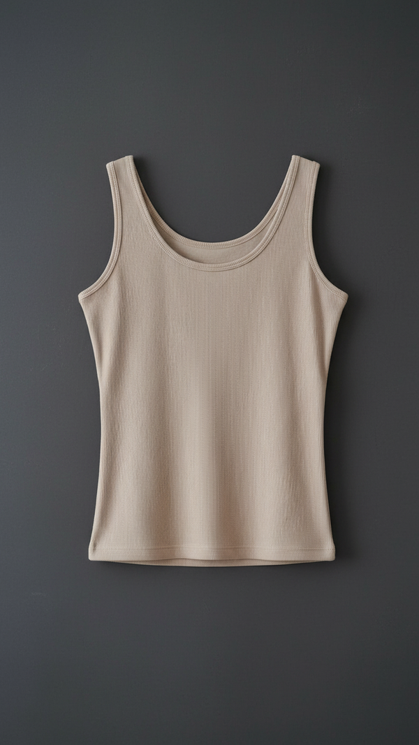 Khaki Tank Top PT6007