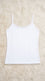 White Solid Tan Top PT601109