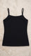 Black Solid Tan Top PT601201