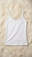 White Solid Tank Top PT6031