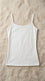 White Solid Tank Top PT6052