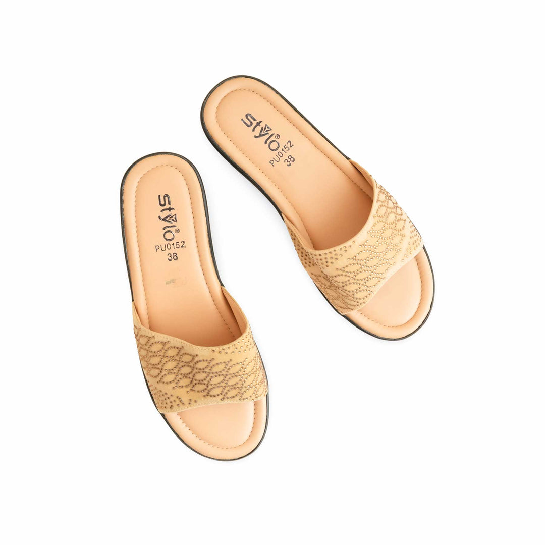 Beige Formal Women Slipper PU0152