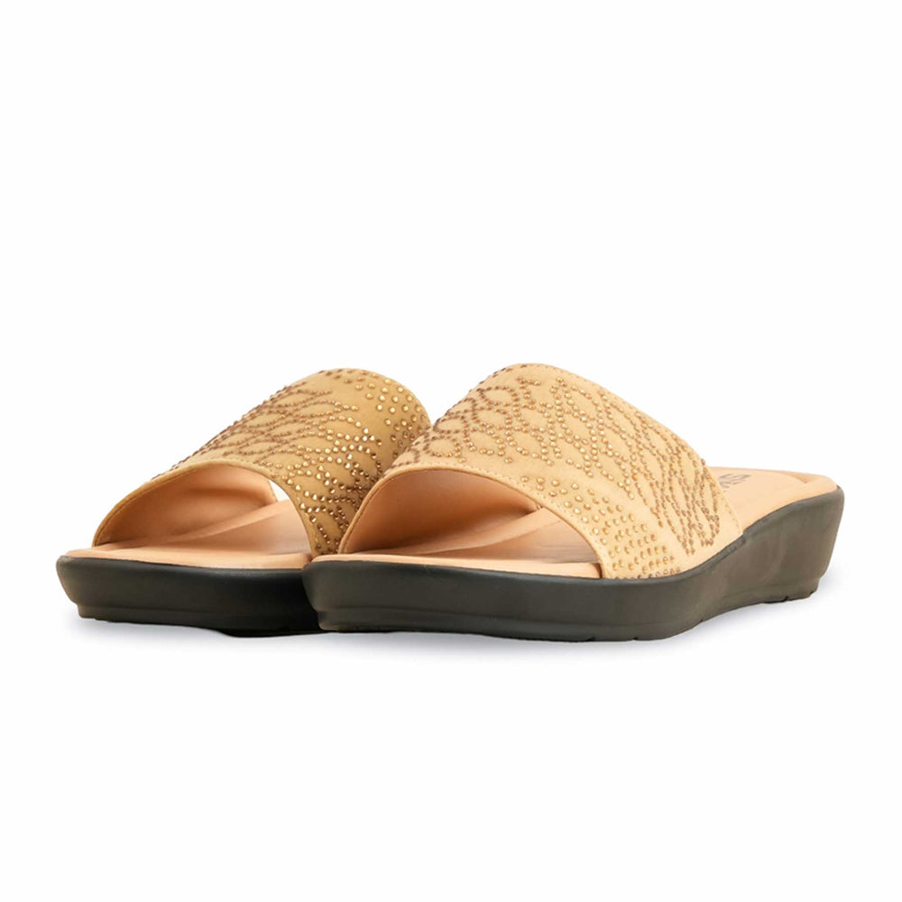 Beige Formal Women Slipper PU0152