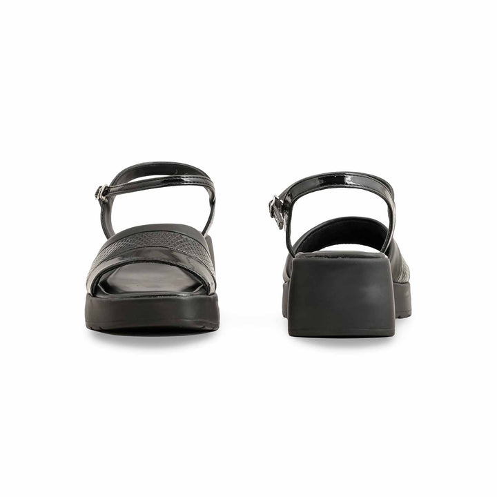 Black Formal Sandal For Women PU0169