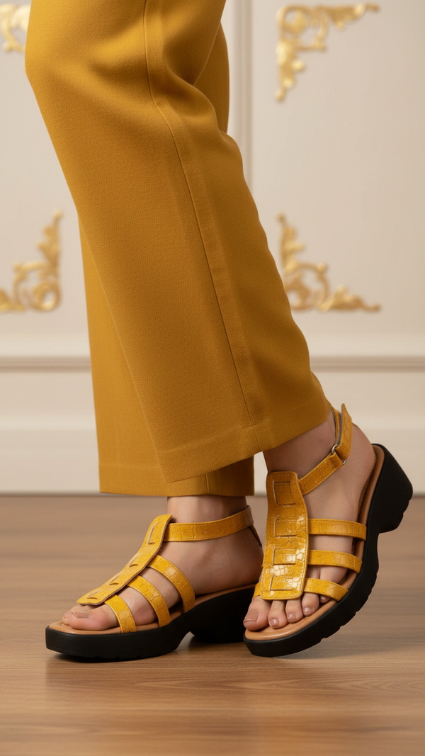 Yellow Formal Sandal PU0173