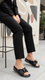 Black Formal Slipper PU0298