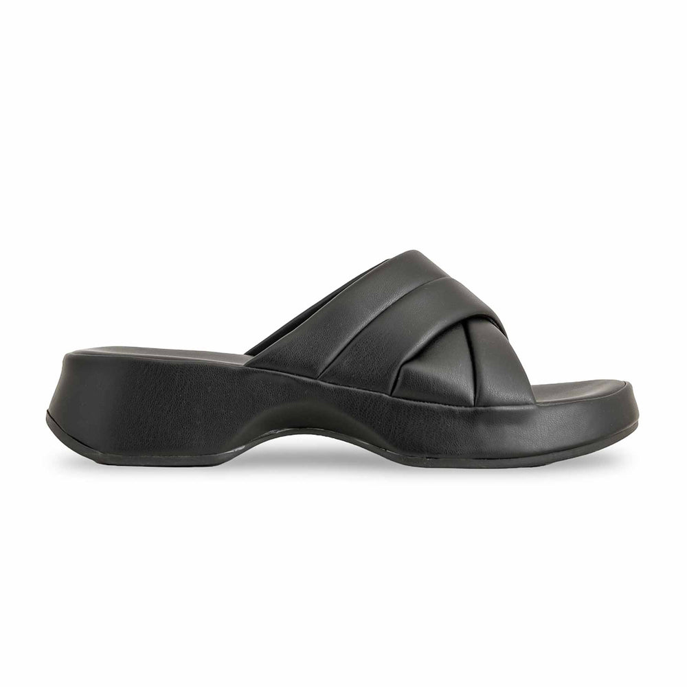 Black Formal Slipper PU0355