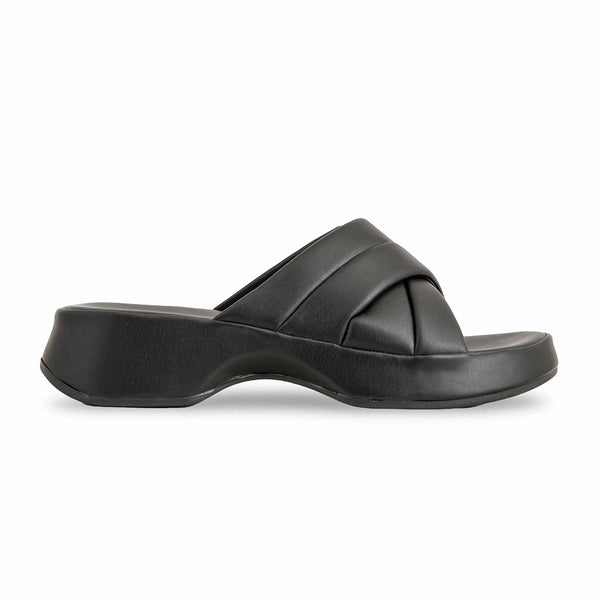 Black Formal Slipper PU0355