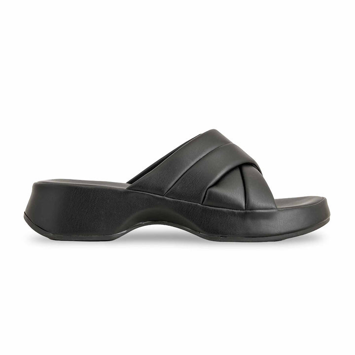 Black Formal Slipper PU0355