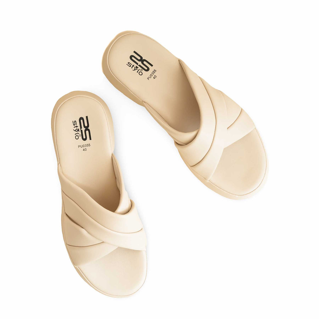 Beige Formal Slipper PU0355