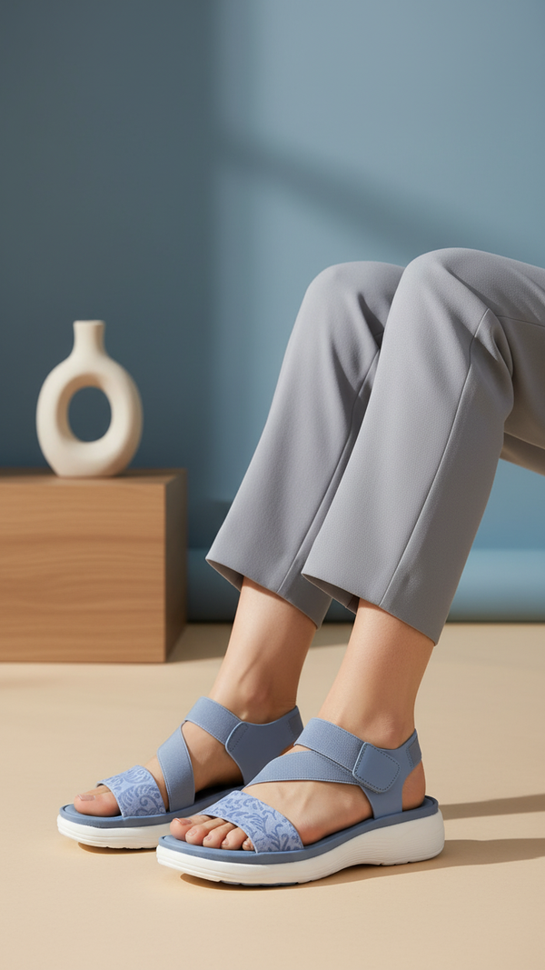 Blue Formal Sandal PU0359