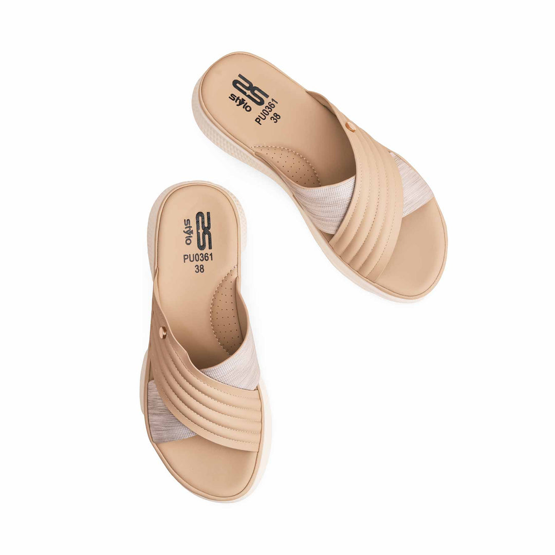 Beige Formal Slipper PU0361