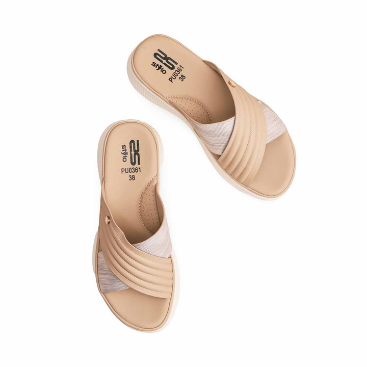 Beige Formal Slipper PU0361