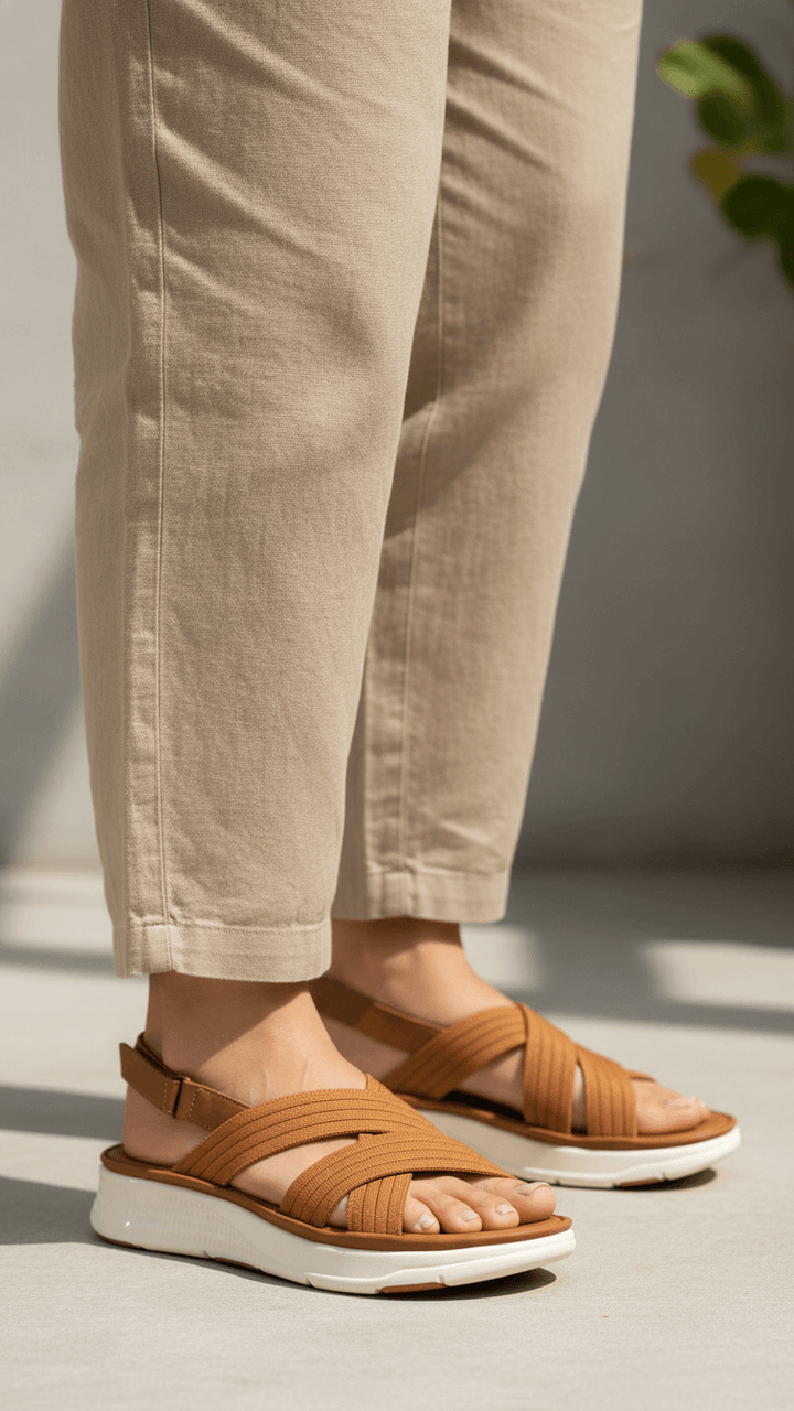 Camel Formal Sandal PU0362