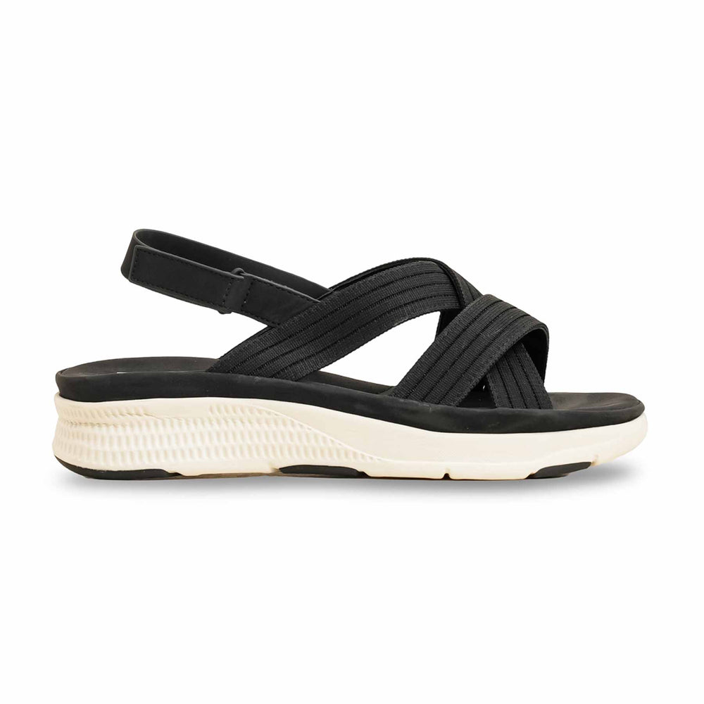 Black Formal Sandal For Ladies PU0362