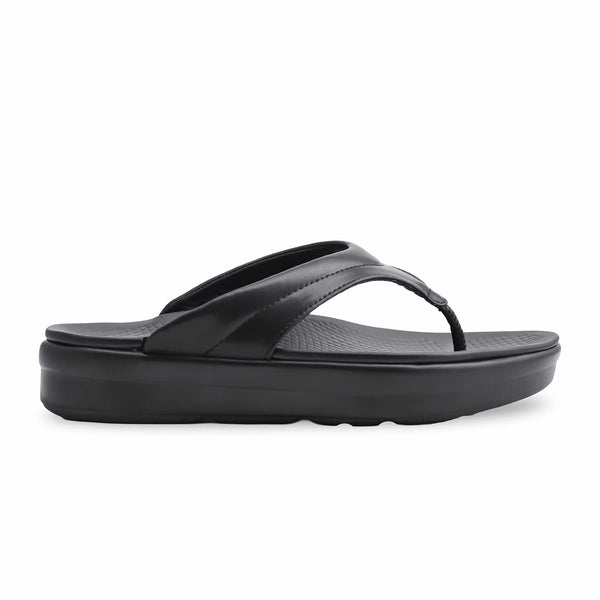 Black Formal Chappal PU0369