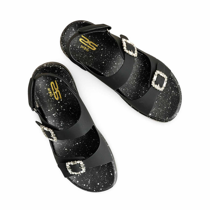 Black Formal Sandal For Ladies PU0374