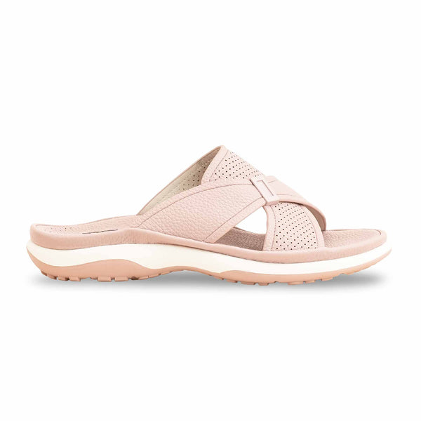 Pink Formal Slipper For Women PU0375