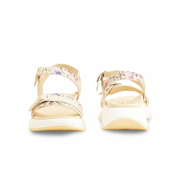 Beige Formal Sandal For Ladies PU0376
