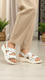 White Formal Sandal PU0382