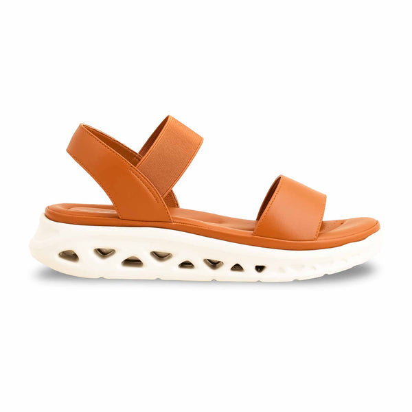 Brown Formal Sandal For Ladies PU0383