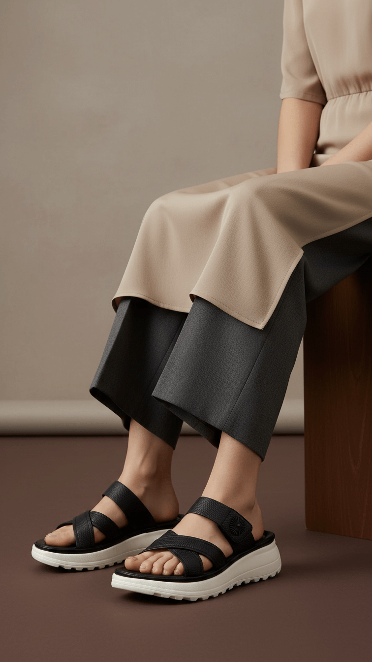 Black Formal Slipper PU0384