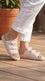 Cream Formal Slipper For Women PU0385
