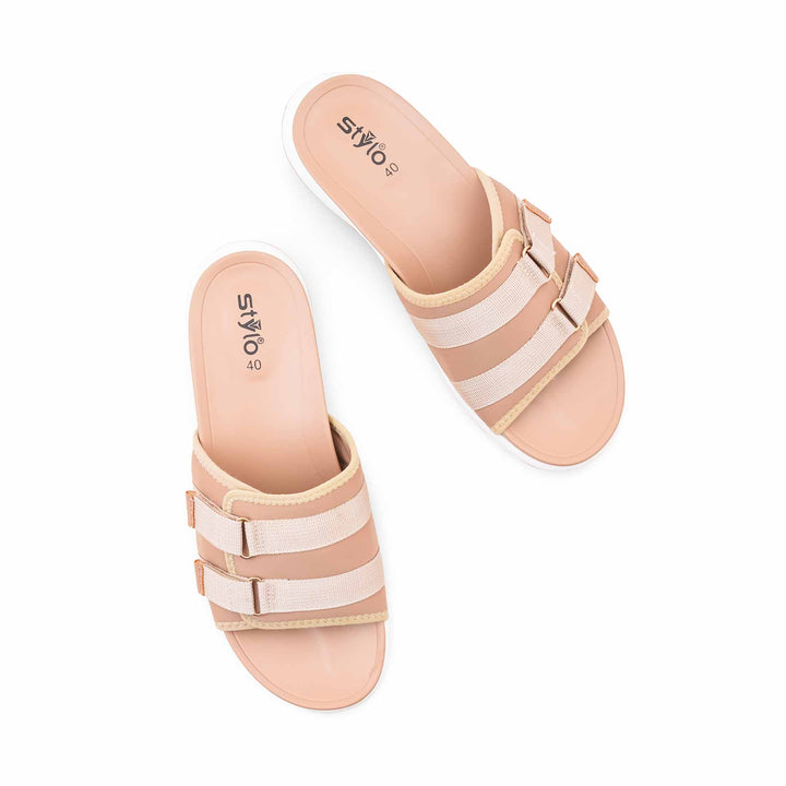 Brown Formal Slipper For Women PU0386