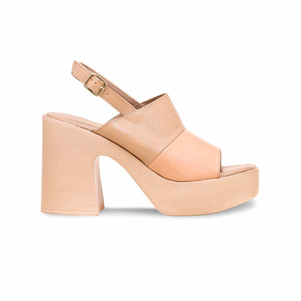 Beige Formal Sandal PU0412