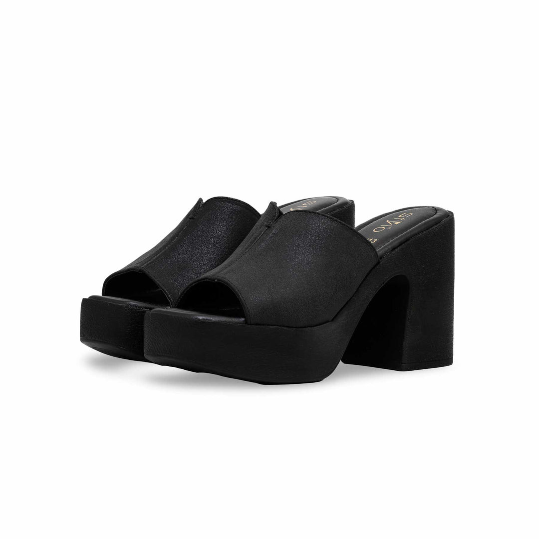 Black Formal Slipper PU0413