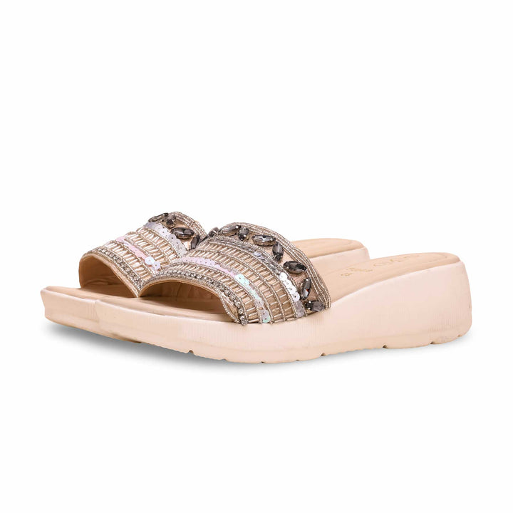 Golden Formal Sandal PU0419