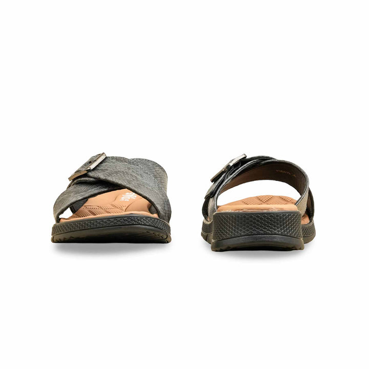 Grey Formal Slipper For Ladies PU0439