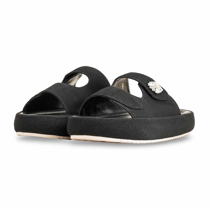Black Formal Slipper PU0446