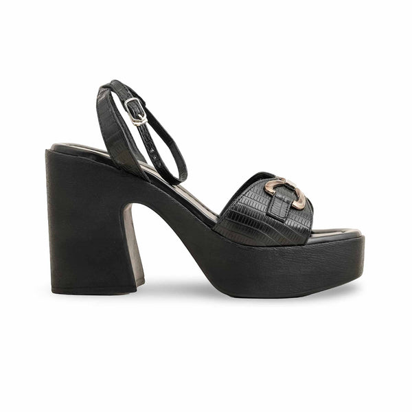 Black Formal Women Sandal PU0458