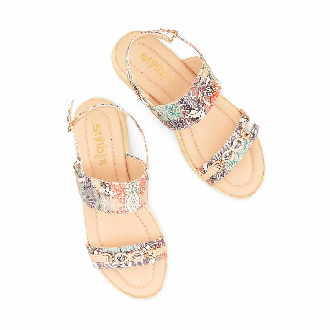 Cream Formal Sandal PU0463