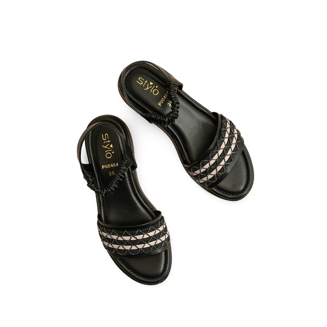 Black Formal Sandal PU0464