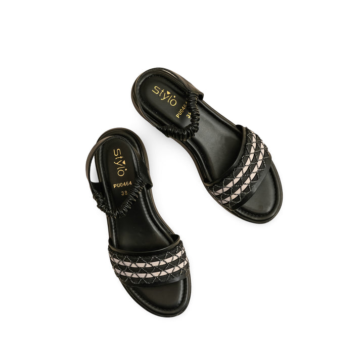 Black Formal Sandal PU0464