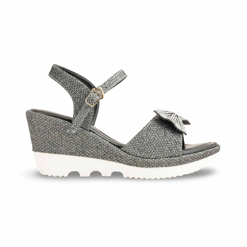 Black Formal Sandal For Ladies PU0479