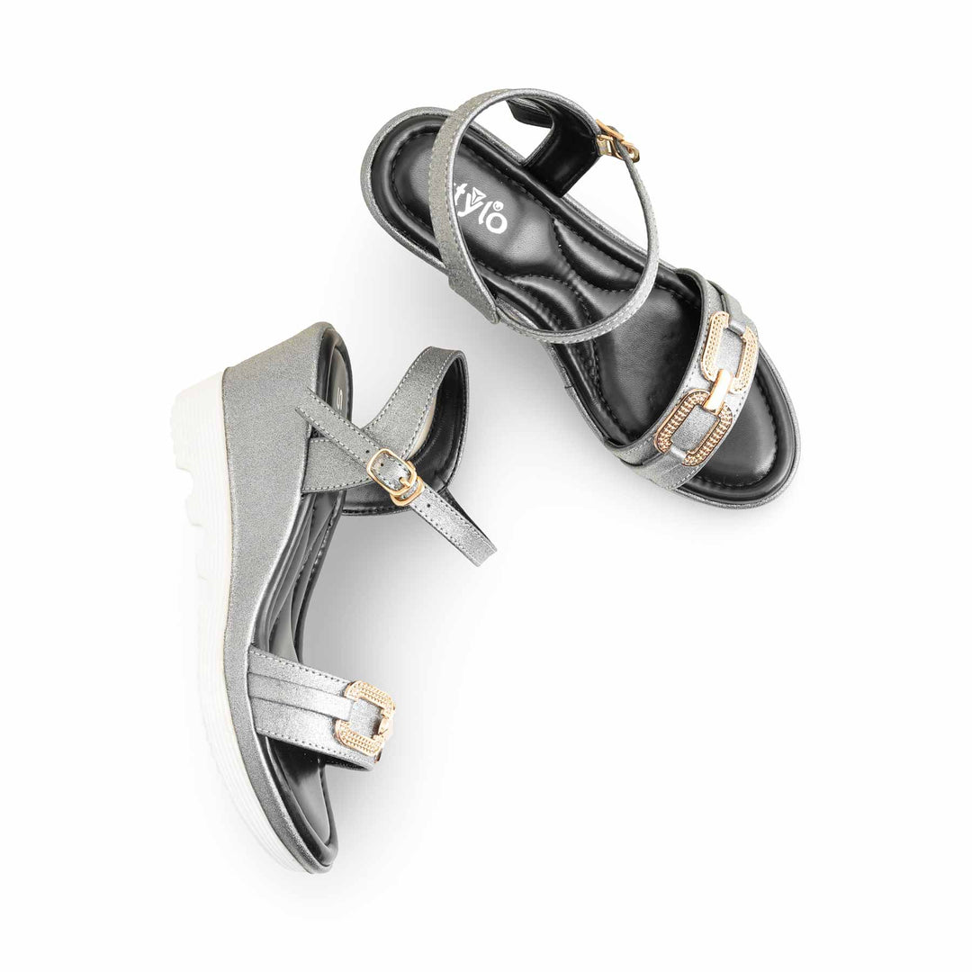 Black Formal Sandal For Women PU0481