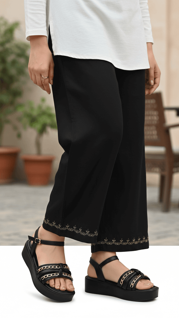 Black Formal Sandal PU0483